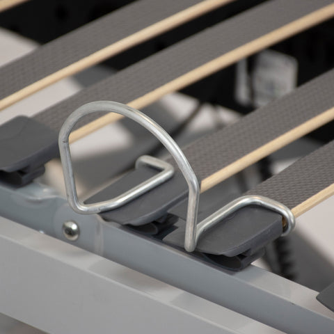 Cama articulada hospitalaria con carro elevador