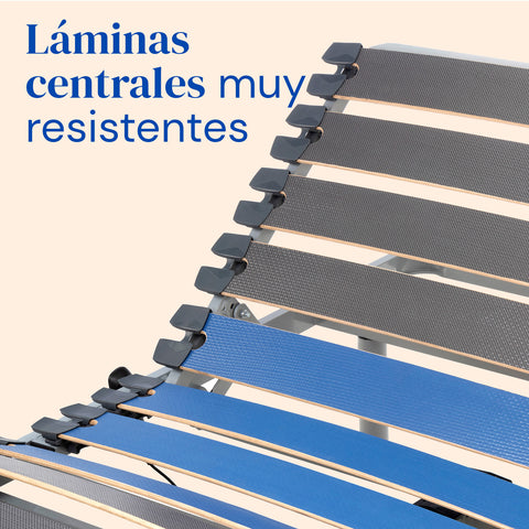 Cama articulada eléctrica con colchón ortopédico viscoelástico