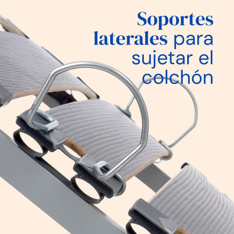 Cama articulada eléctrica con colchón viscoelástico Tencel